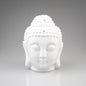 Buddha Head Aromatic Oil Burner Ceramic Aromatherapy Lamp Candle Aroma Furnace Oil Lamp Essential Home Deco Incense Burner
