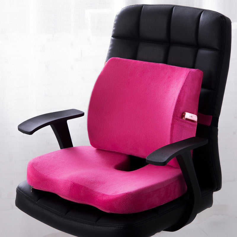 A Set Of Office Lumbar Cushion